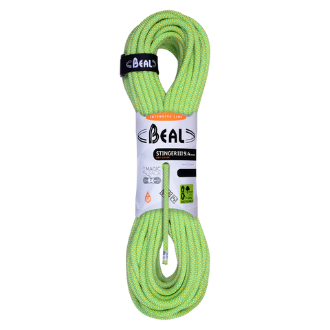Beal Stinger III 9.4mm x 70M & 80M Unicore Dry Cover Rope