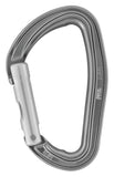 Petzl Djinn Straight & Bentgate carabiner